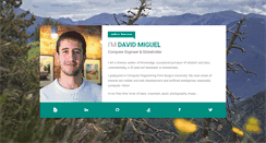 Desktop Screenshot of davidmiguel.com